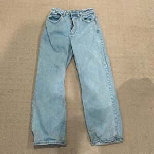 Abercrombie and Fitch Curve Love 90's Relaxed Jeans High Rise